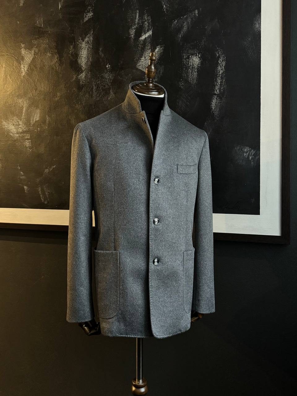 Jacket-coat ATELIER 23 из кашемира Scabal